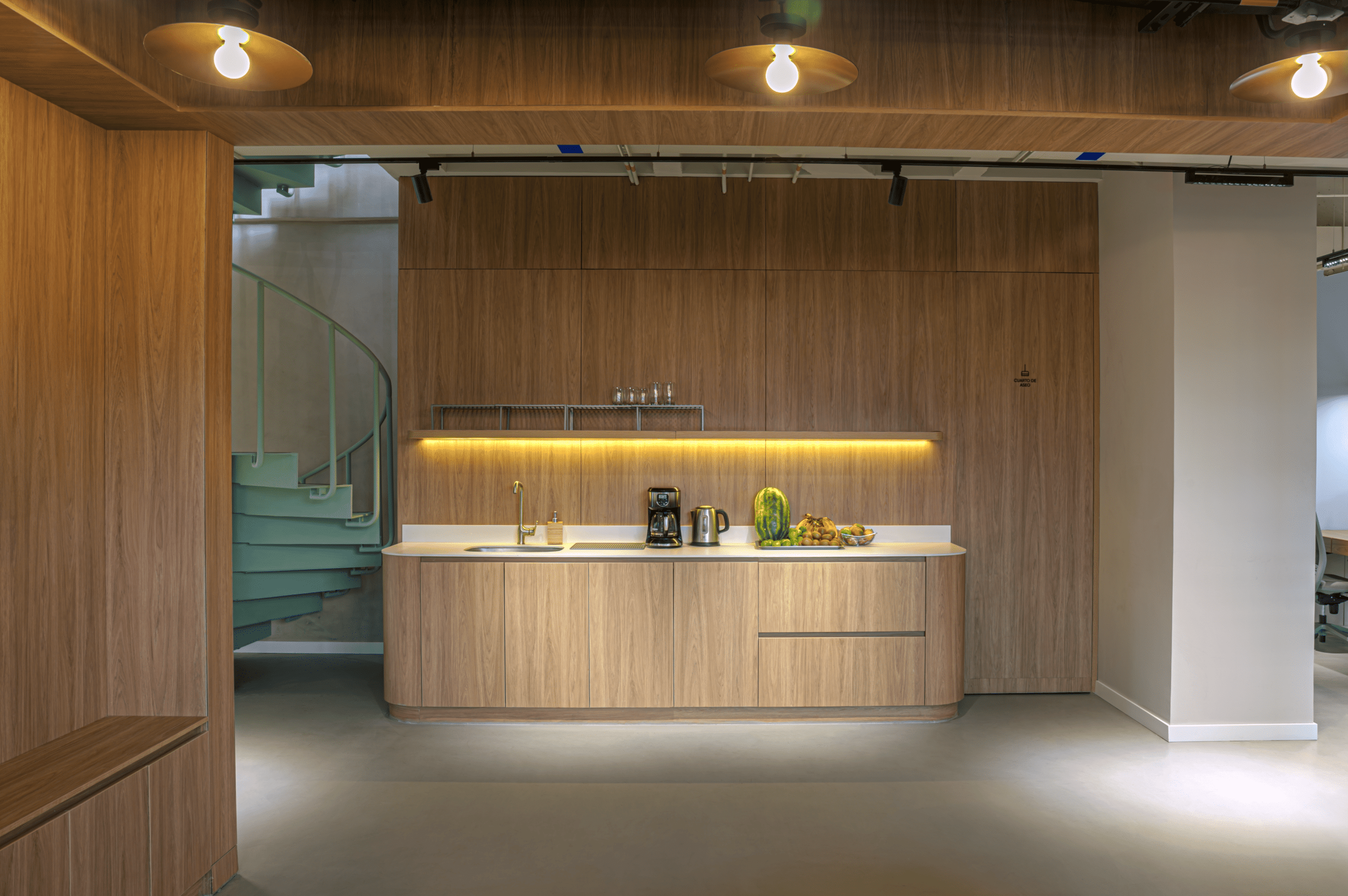 diseño coffee station