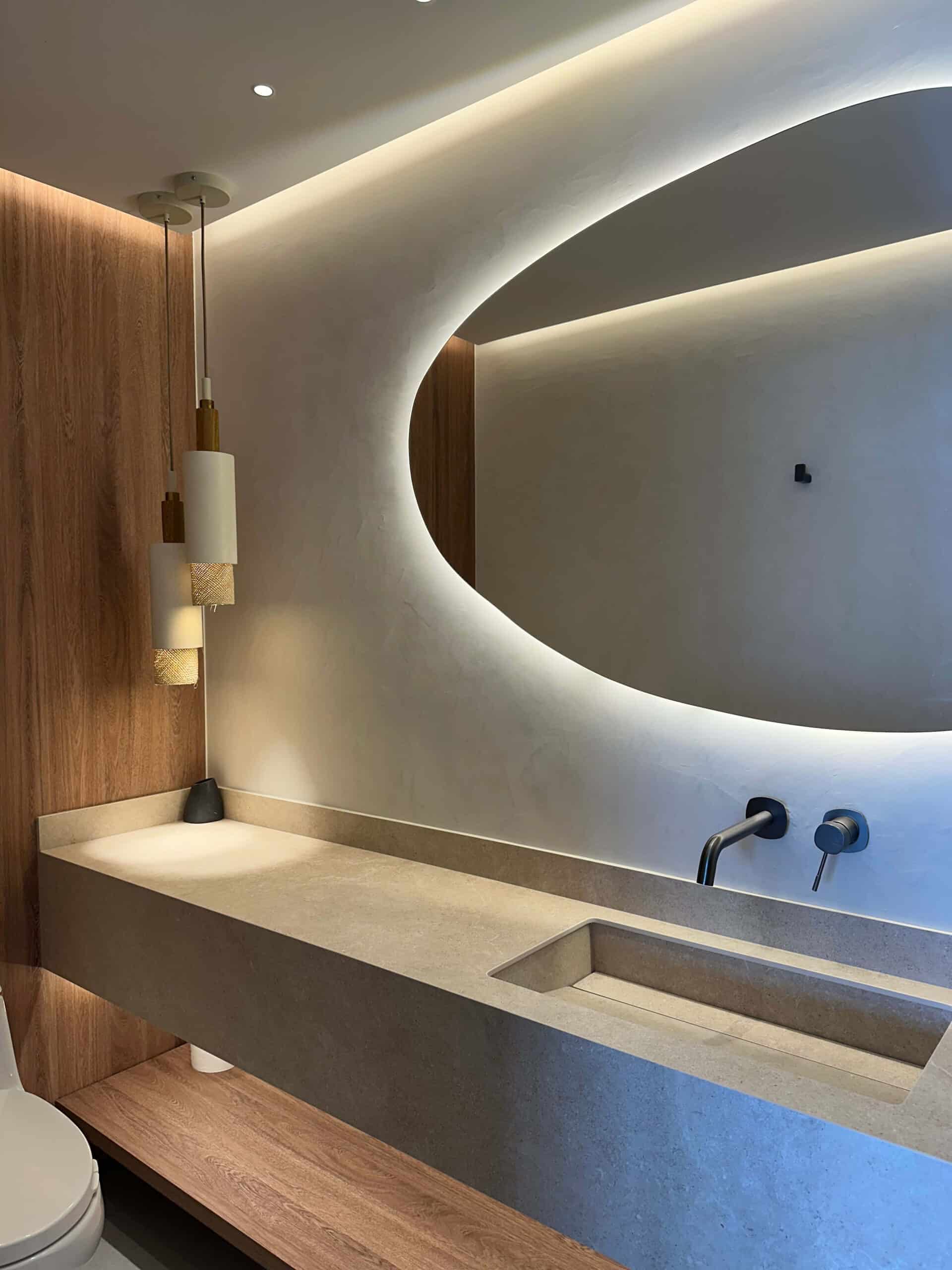 Diseño baño social