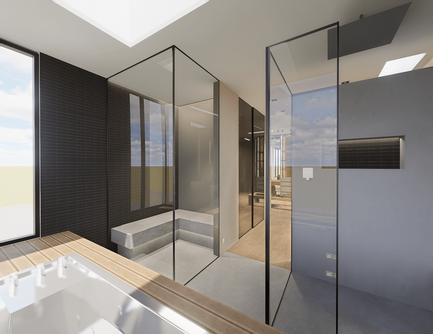 baño principal diseño