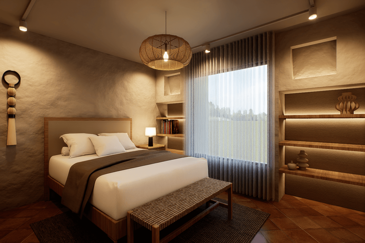 habitacion auxiliar interiorismo